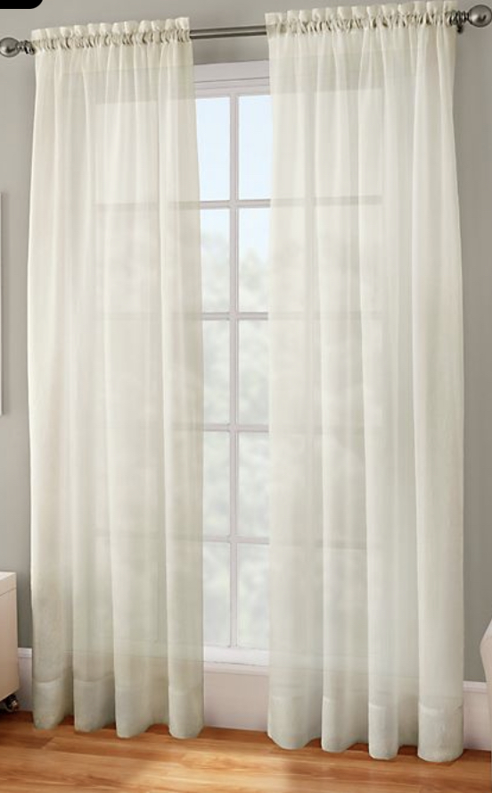 Curtains, sheer curtains, window treatment, dining curtains, dining sheers, sheers