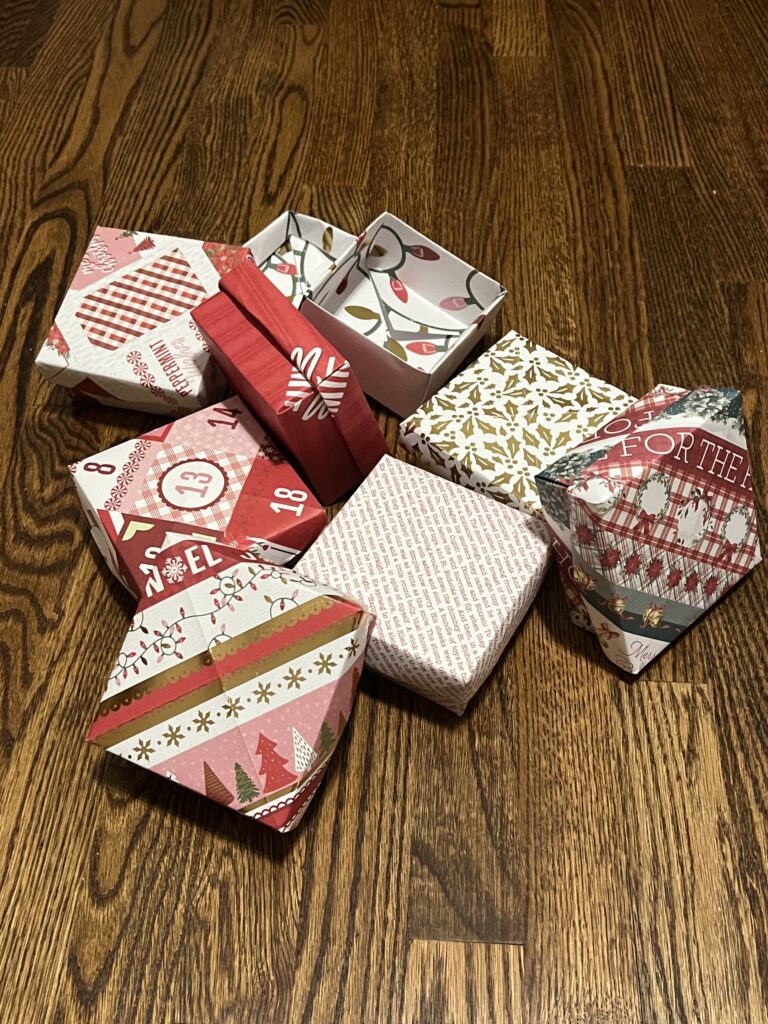 Oragami boxes